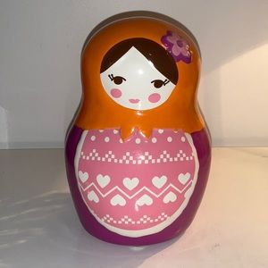 Doll piggy bank